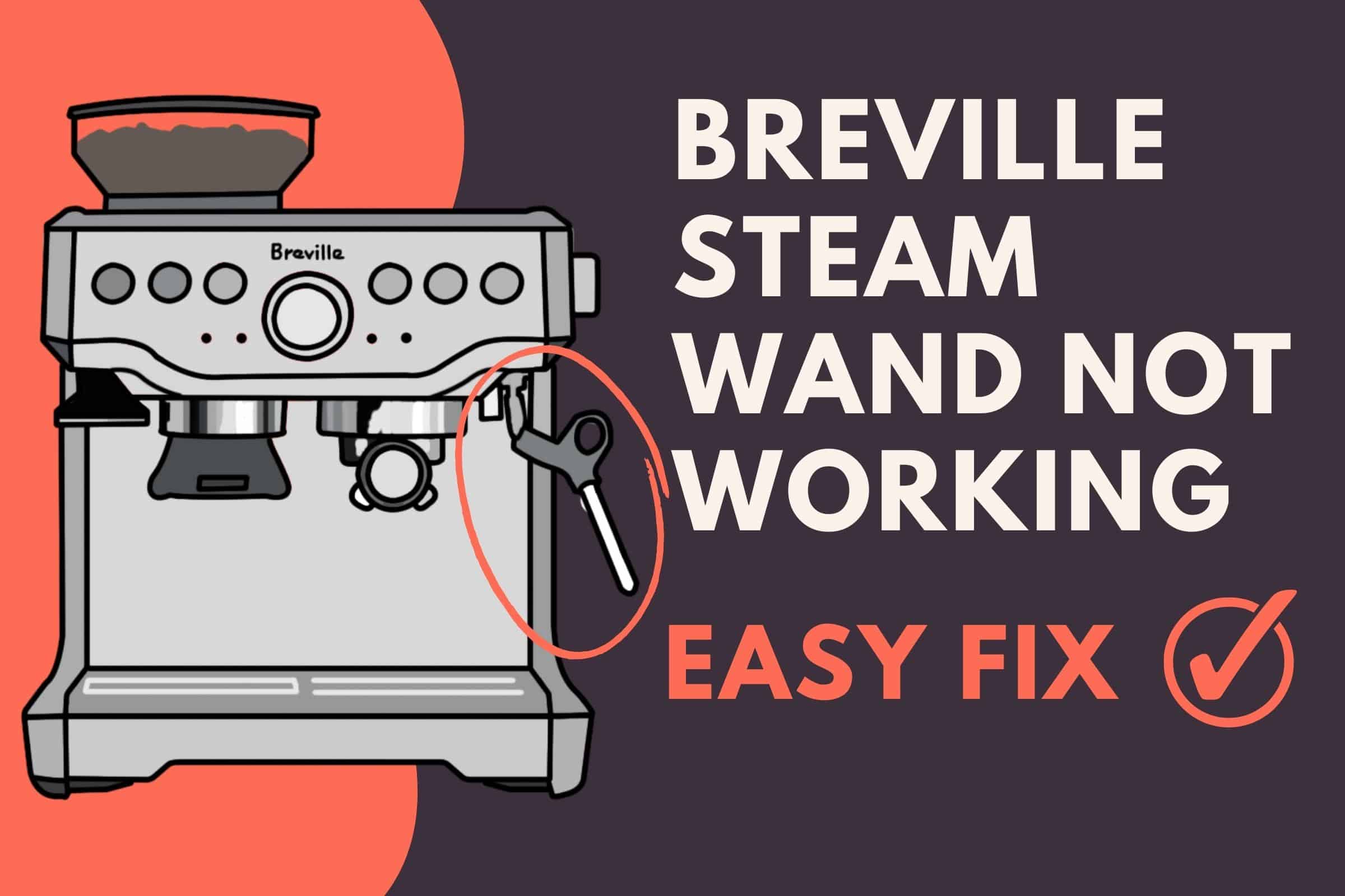 Breville steam wand is not working