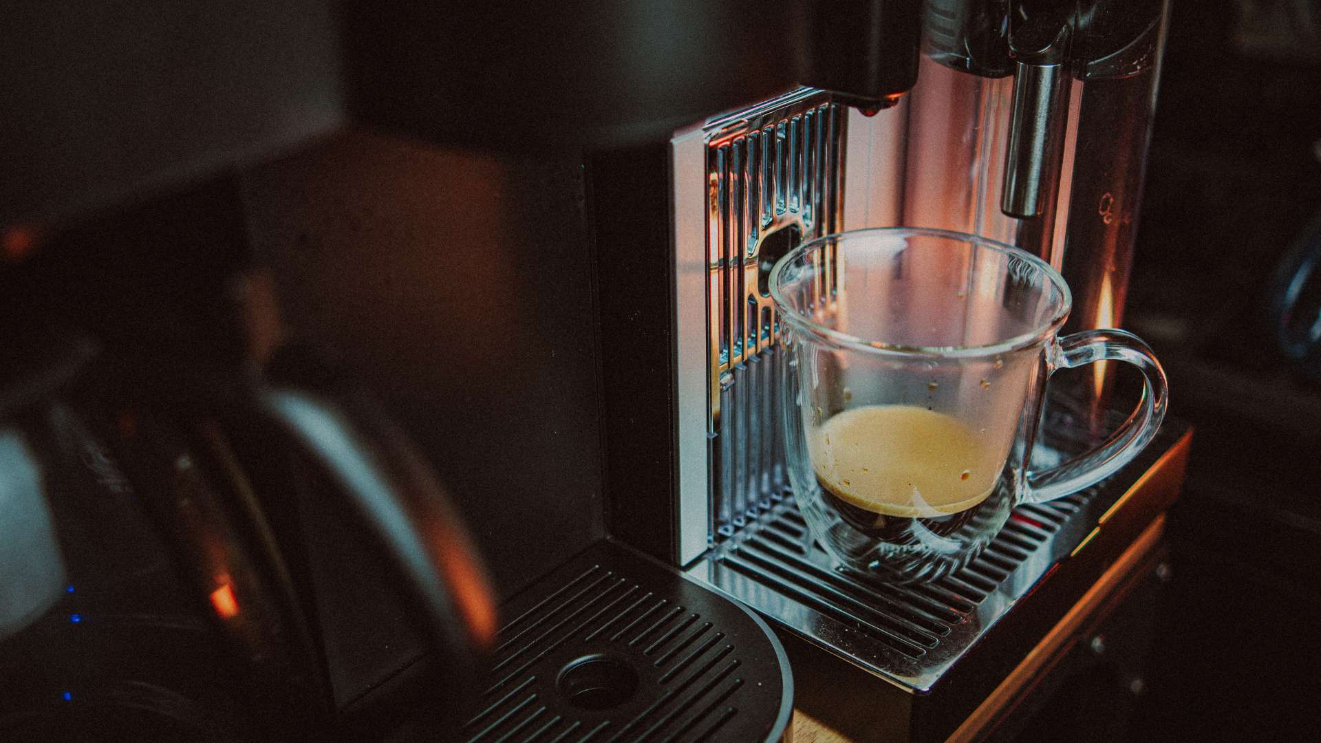 nespresso making small cup