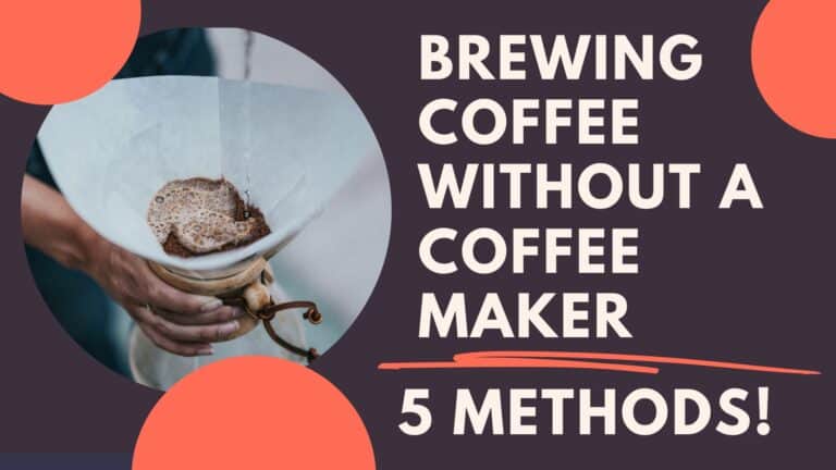 How to make coffee without coffee machine